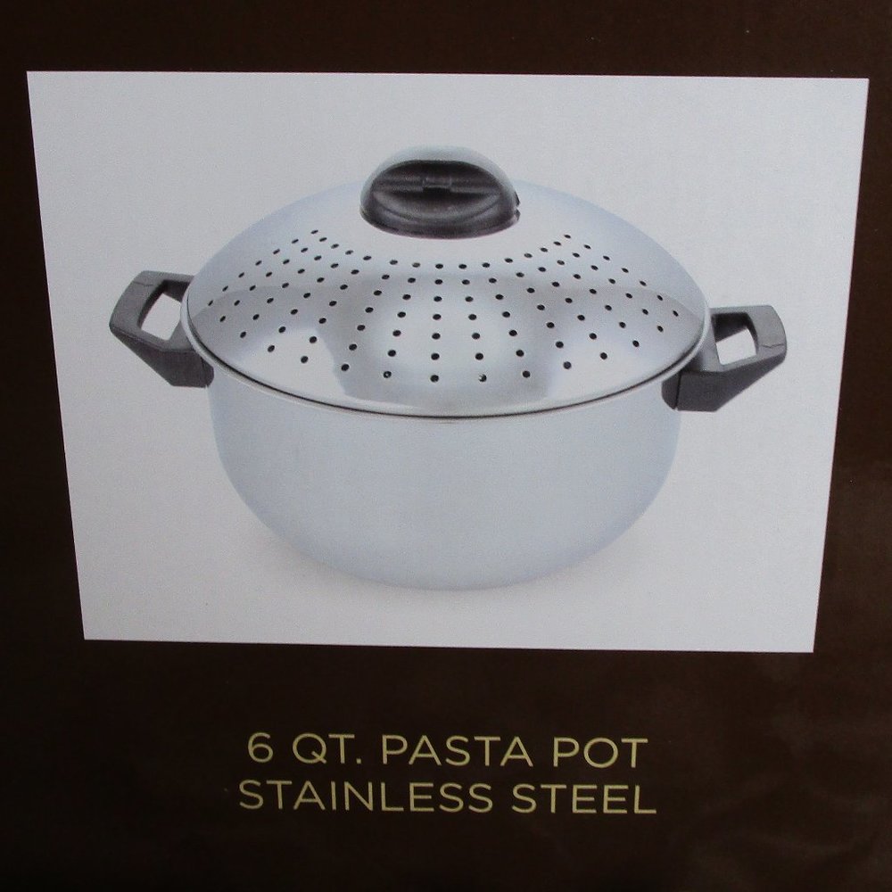 NIB stainless steel pasta pot